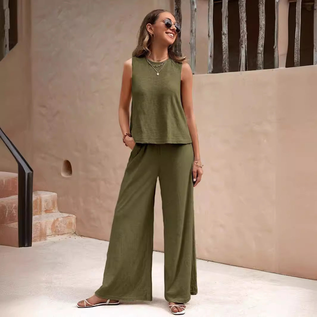 Casual Chic Women's Trouser Suit – Comfortable & Stylish Outfit