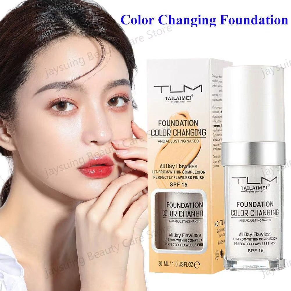 Color-Changing Full-Coverage Matte Foundation – 30ml