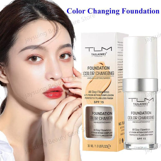 Color-Changing Full-Coverage Matte Foundation – 30ml